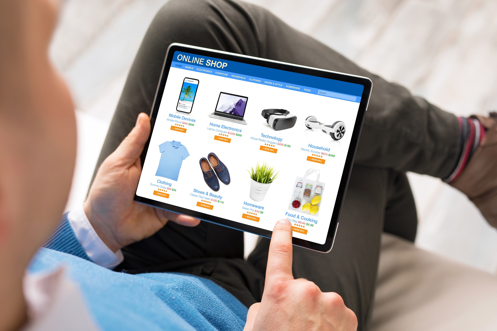 M-Commerce oder Mobile Commerce bezeichnet den elektronischen Handel mittels mobiler Endgeräte wie Smartphone oder Tablet.